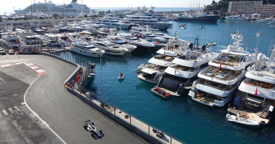 Monaco Harbour VIP Yachts